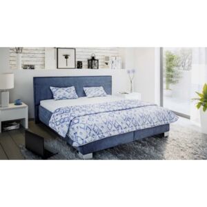 OLIVER čalúnená posteľ s úložným priestorom, v cene denná deka a vankúše
