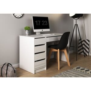 ADA písací stolík, farba: biela