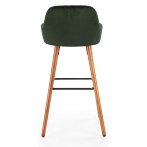 Halmar Zelená barová stolička H93