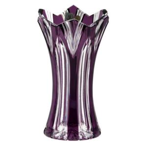 Bohemia Crystal - Bohemia Crystal Brúsená váza Lotos - fialová