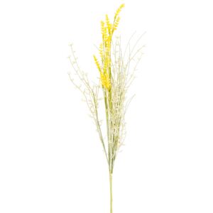 Umelé lúčne kvetiny levanduľa 56 cm, žltá