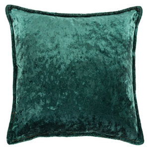Zelený vankúš White Label Tess, 45 × 45 cm