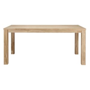 Drevený jedálenský stôl WOOOD Largo Untreated, 90x200 cm