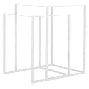 Príručný stolík PUR (set 2 ks) | biela