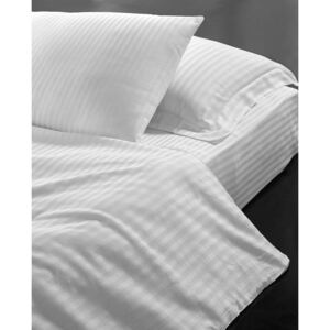 Hotelové obliečky 140x200, 70x90cm Atlas Gradl Biely-mykaný 170g/m2