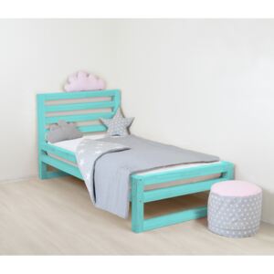 Benlemi Detská posteľ DeLuxe 90x160 cm Farba: Tyrkysová
