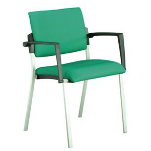 Konferenčná stolička Square Grey, zelená