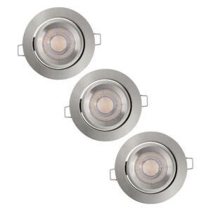 Ledvance Ledvance - SADA 3x LED Stmievateľné podhľadové svietidlo SIMPLE 3xLED/5W/230V P225068 + záruka 5 rokov zadarmo