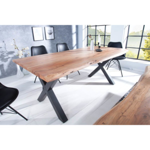 Luxusný jedálenský stôl Massive X 160 cm akácia