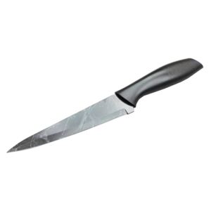 Šéfkucharský nôž 28 cm čierny mramor
