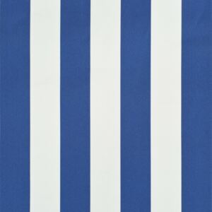 Bistro markíza modro-biela 200x120 cm