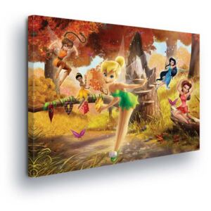 Obraz na plátne - Disney Fairies in Fall II 60x40 cm
