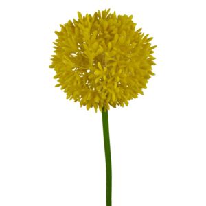 Umelý kvet - fuchsia - žltá 65cm veľkosť UNI