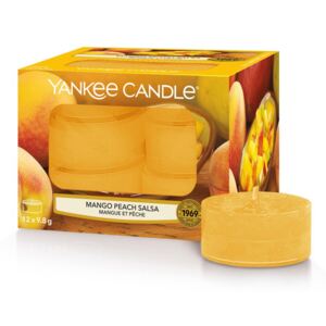 Yankee Candle vonné čajové sviečky Mango Peach Salsa