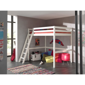 Poschodová posteľ pre študenta Mezanine - 140x200 cm