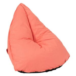 Oranžový sedací vak Triangle - 94 * 100 * 81 cm