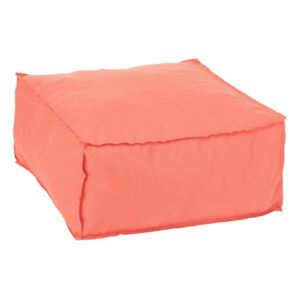 Oranžový sedák / puf Hassock - 60 * 60 * 28 cm