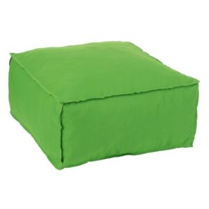 Zelený sedák / puf Hassock - 60 * 60 * 28 cm