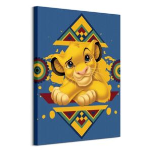 Obraz na plátne Disney Leví kráľ Simba 60x80 WDC100593