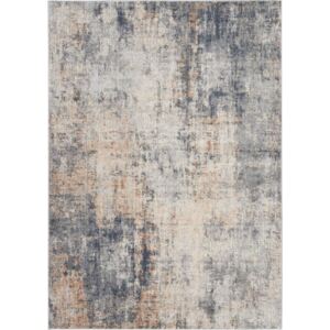 Koberec RUSTIC TEXTURES 1 sivý - 160x221 cm