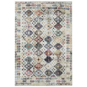 Nouristan - Hanse Home koberce Kusový koberec Farah 104476 Cream/Multicolored - 120x170 cm