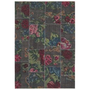 Nouristan - Hanse Home koberce Kusový koberec Farah 104474 Grey/Multicolored - 160x230 cm
