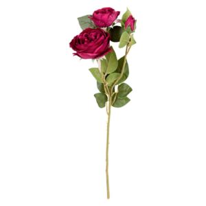 MELINERA® Umelá kvetina ruža / georgína, červená (100304776)