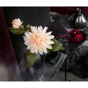 MELINERA® Umelá kvetina ruža / georgína, oranžová (100304776)