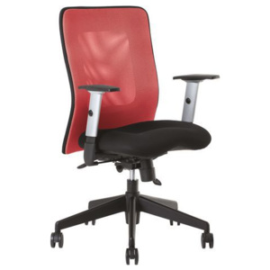 Kancelárska stolička Calypso, červená