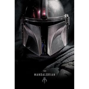 Plagát, Obraz - Star Wars: The Mandalorian - Dark, (61 x 91,5 cm)