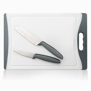 Lunasol - Nože a doska na krájanie set 3 ks - Basic (105661)