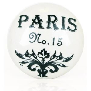 Porcelánová úchytka Paris
