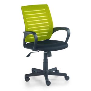 Kancelárska stolička SANTANA čierna / zelená Halmar