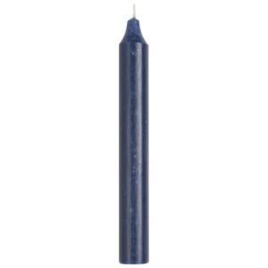 Vysoká sviečka Rustic Navy Blue 18cm - set 3ks (kód JEZISKO20 na -20 %)