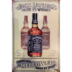 Ceduľa Jack Daniels Mellowed 30cm x 20cm Plechová tabuľa