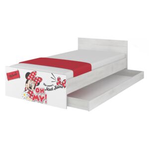 DO Detská posteľ Max Minnie Oh My 160x80 Variant úložný box: S úložným boxom (+35 Eur), Variant bariéra: Bez bariéry