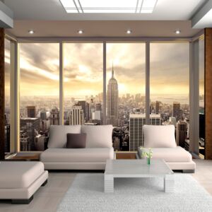 Fototapeta Bimago - Window in New York 300x210 cm