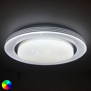 Lindby Mizuni stropné LED, RGBW, CCT, 38 cm