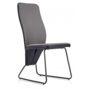 HALMAR Jedálenská stolička K300 sivá / čierna