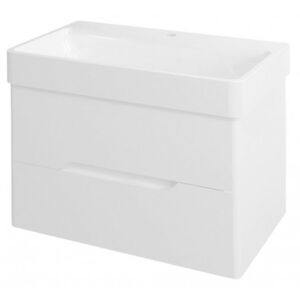 Sapho MEDIENA umývadlová skrinka 77x50,5x49cm, biela matná/biela matná (MD080)