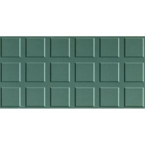 Obklad zelený matný s 3D vzorom 30,2x60,4cm BLOCK EDEN GREEN