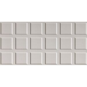 Obklad šedý matný s 3D vzorom 30,2x60,4cm BLOCK GRIGIO