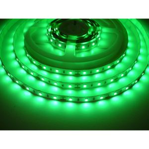 T-LED LED pásik 12W/m 12V bez krytia IP20 Farba svetla: Zelená