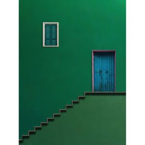 Umelecká fotografia Blue Door, Alfonso Novillo