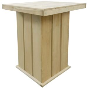 Barový stôl 75x75x110 cm, FSC impregnovaná borovica