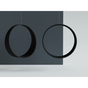 Iwona Kosicka Design Závesná hojdačka Swing II Farba: Čierna