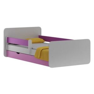 MAXMAX Detská posteľ so zásuvkou VIOLET 160x80 cm