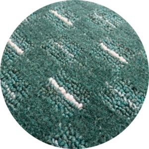 Vopi koberce Kusový koberec Valencia zelená guľatý - 400x400 kruh cm