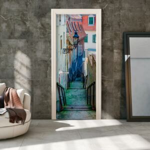 Fototapeta na dvere Bimago - Croatian Alley 70x210 cm