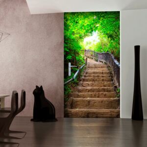 Fototapeta na dvere Bimago - Photo wallpaper – Stairs from nature I 70x210 cm